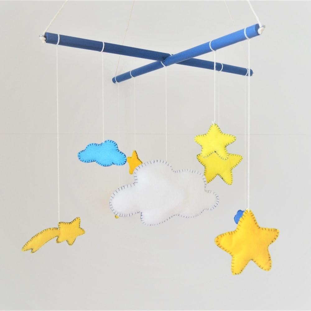 Starlit Baby Crib Mobile
